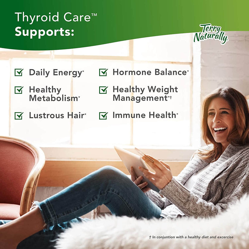 Terry Naturally Thyroid Care 60 Caps - DailyVita