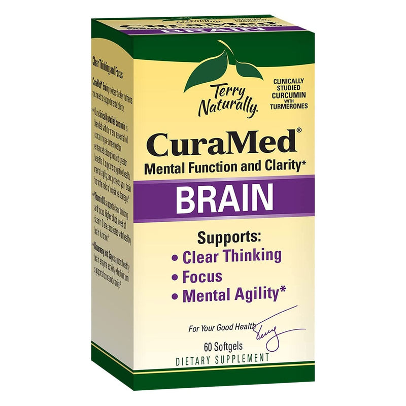 Terry Naturally CuraMed Brain 60 Softgels - DailyVita