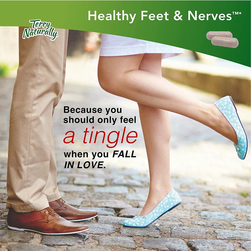 Terry Naturally Healthy Feet & Nerves 120 Caps - DailyVita