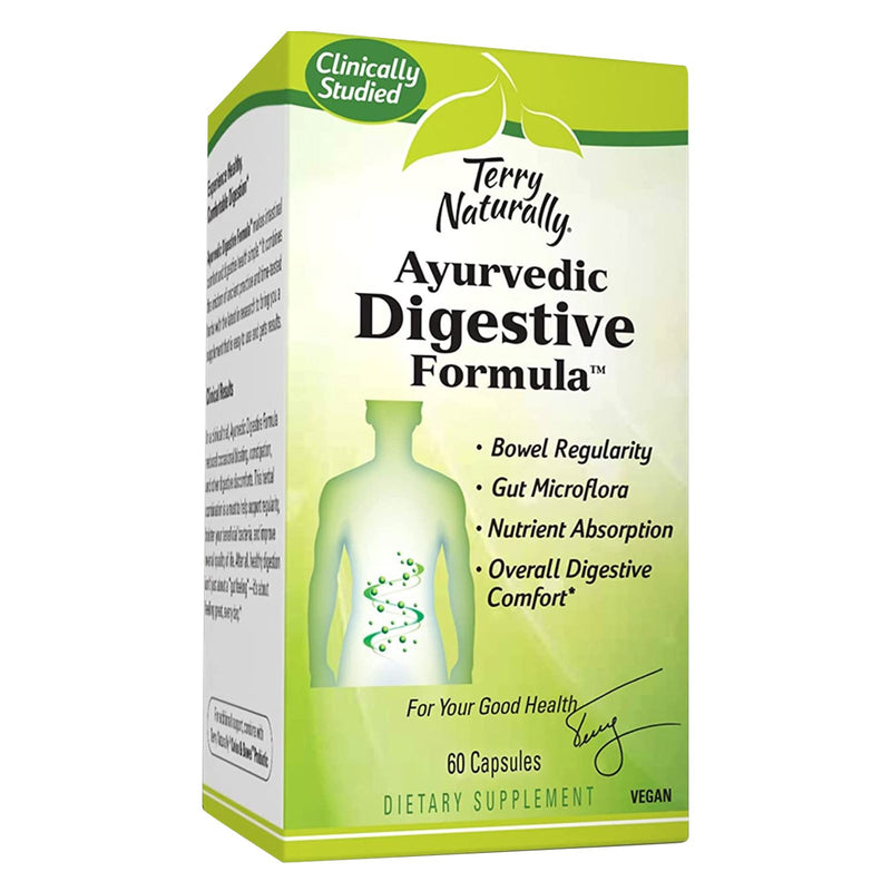 Terry Naturally Ayurvedic Digestive Formula 60 Caps - DailyVita