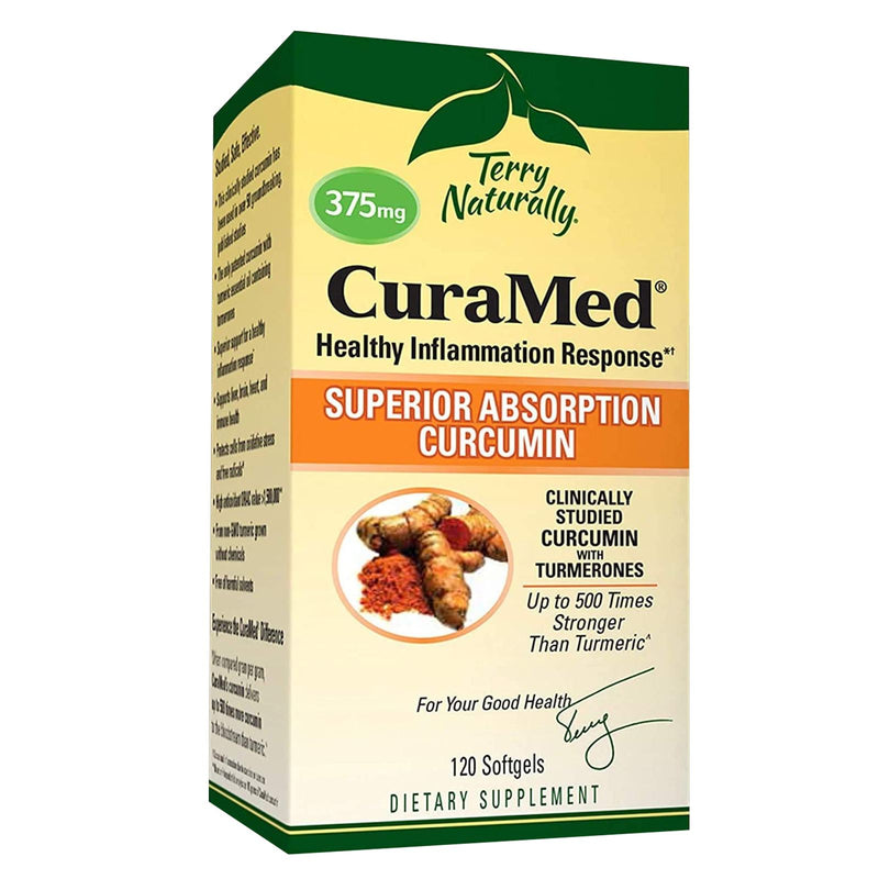 Terry Naturally CuraMed 375 mg 120 Softgels - DailyVita