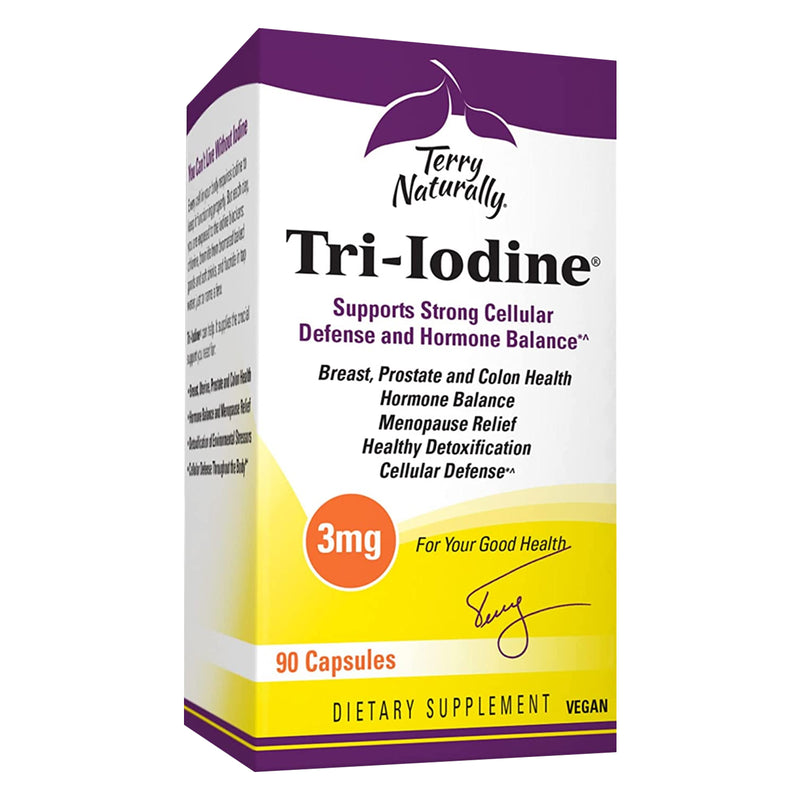 Terry Naturally Tri-Iodine 3 mg 90 Caps - DailyVita