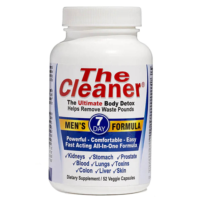 THE CLEANER® DETOX Men's 7-Day (1 Cycle) Formula 52 Veggie Capsules - DailyVita