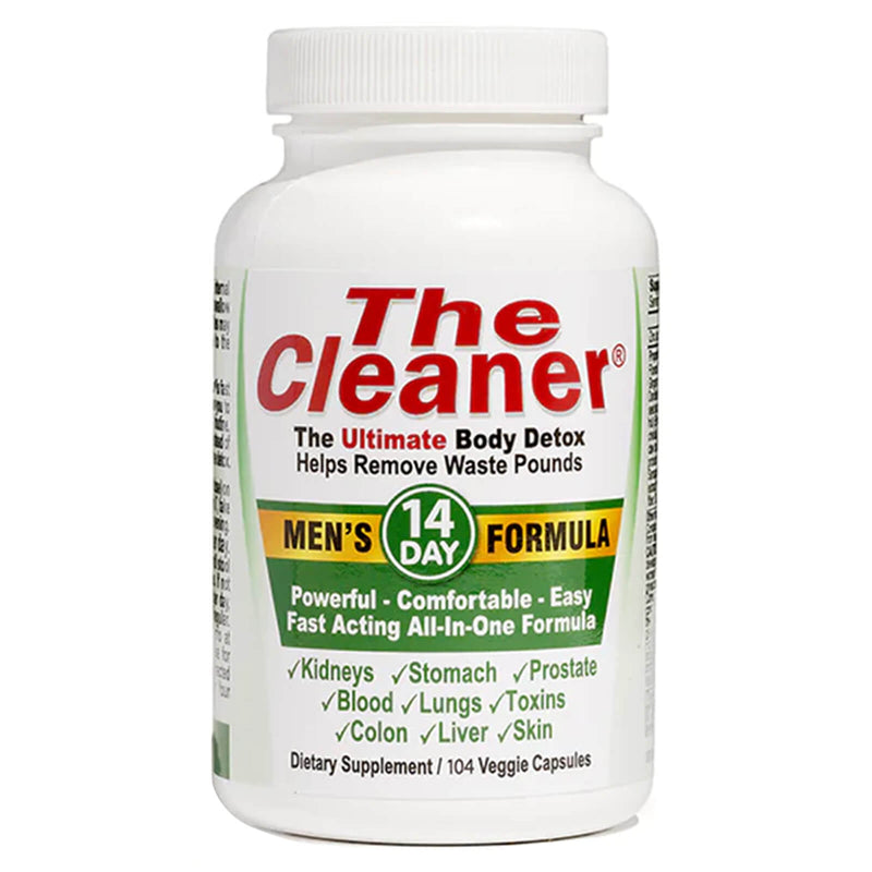 THE CLEANER® DETOX Men's 14-Day (2 Cycle) Formula 104 Veggie Capsules - DailyVita