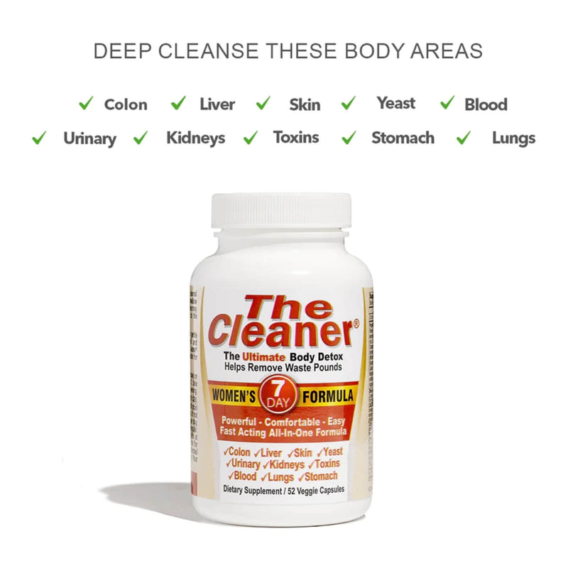 THE CLEANER® DETOX Women's 7-Day (1 Cycle) Formula 52 Veggie Capsules - DailyVita