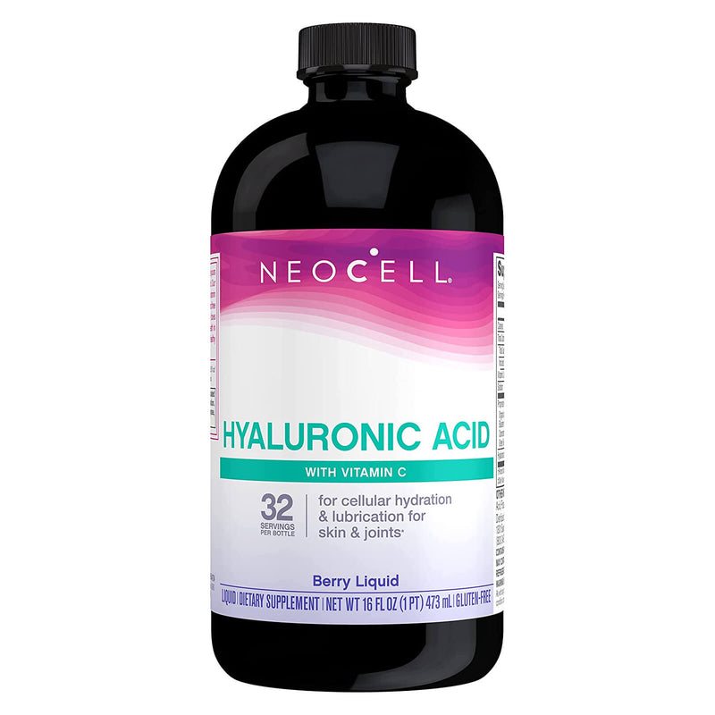 NeoCell Hyaluronic Acid Liquid 16 oz (Blueberry) - DailyVita