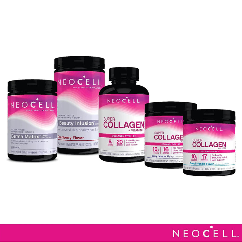 NeoCell Super Collagen 6.7 oz (Berry Lemon) - DailyVita