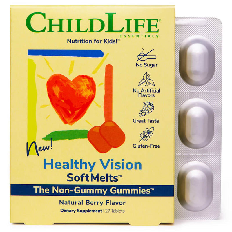 ChildLife Healthy Vision SoftMelts 27 Tablets - DailyVita