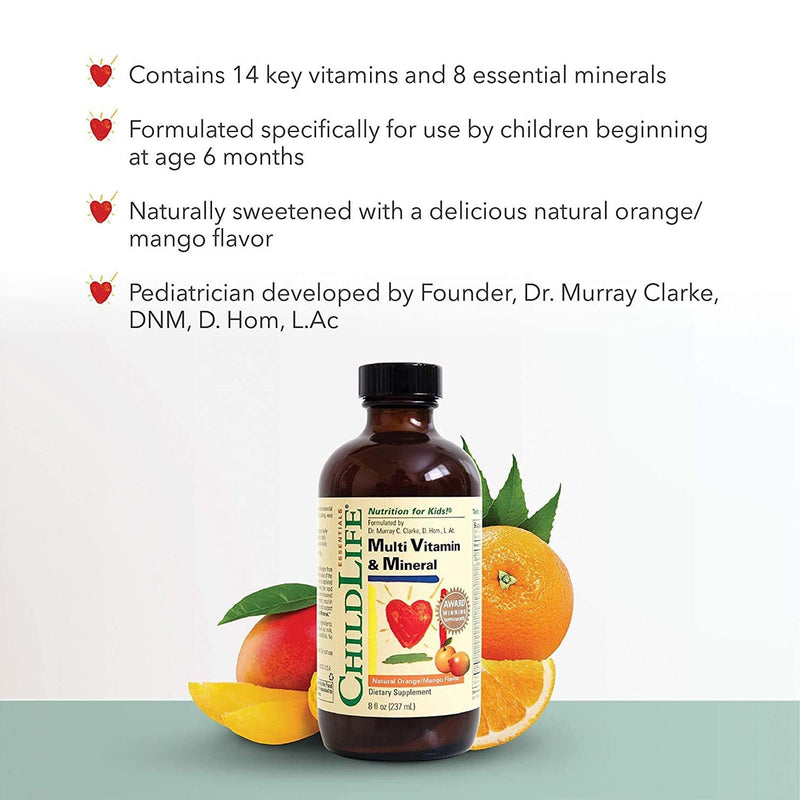 ChildLife Multi Vitamin & Mineral 8 oz - DailyVita