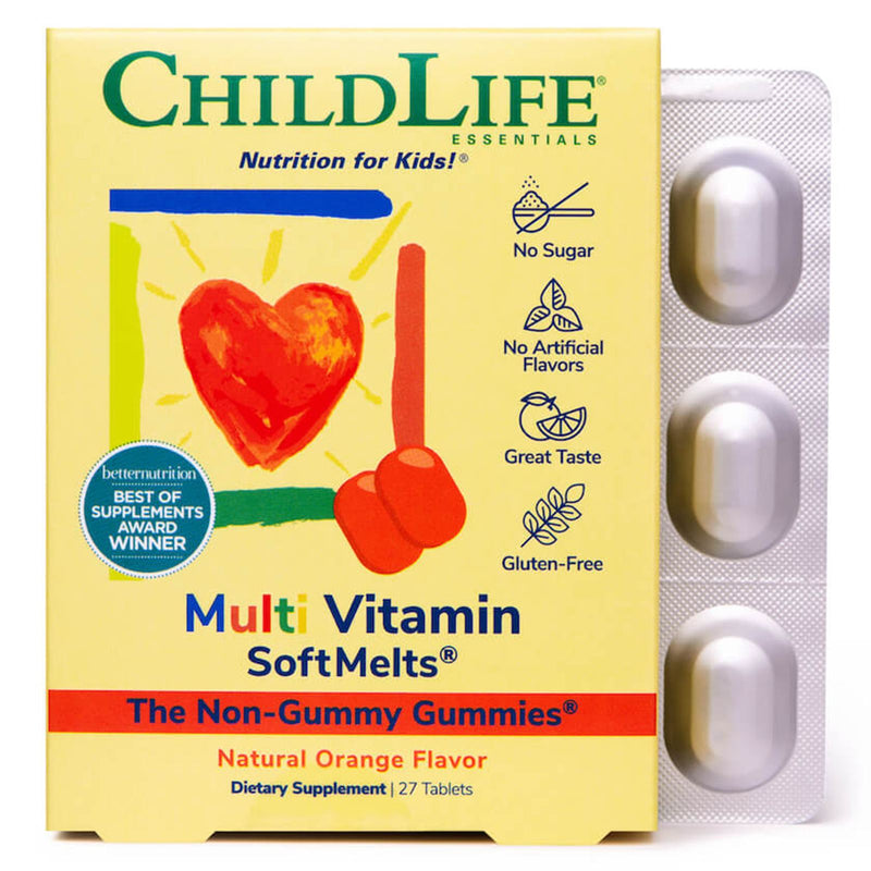ChildLife Multi Vitamin SoftMelts 27 Tablets - DailyVita