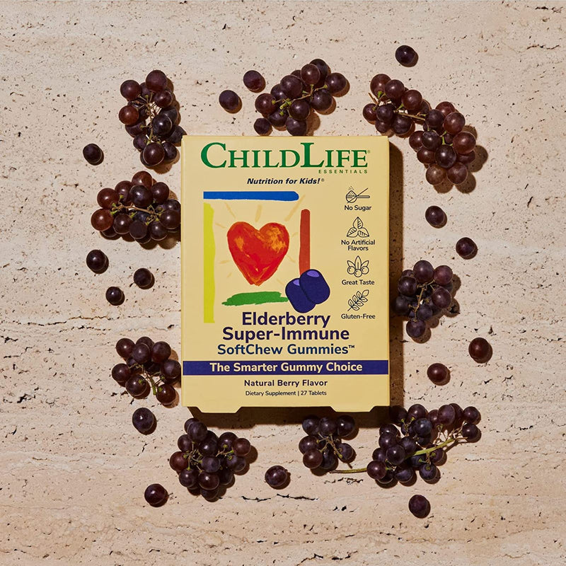 ChildLife Elderberry Super-Immune SoftChew Gummies 27 CT - DailyVita