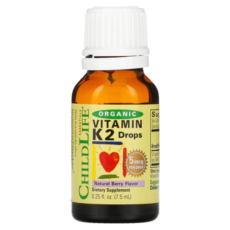 ChildLife Organic Vitamin K2 Natural Berry 10 ML - DailyVita