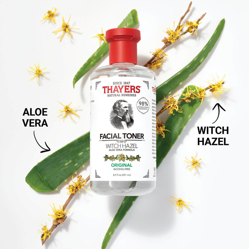 Thayers Natural Remedies Witch Hazel Aloe Vera Formula 12 fl oz Original - DailyVita