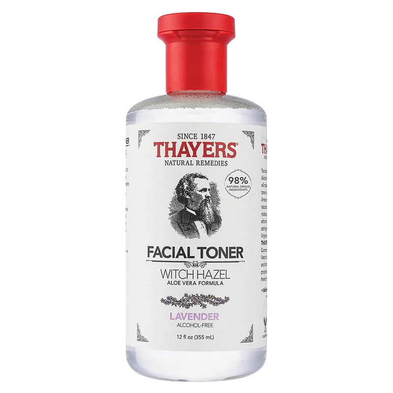 Thayers Natural Remedies Witch Hazel Aloe Vera Formula 12 fl oz Lavender - DailyVita