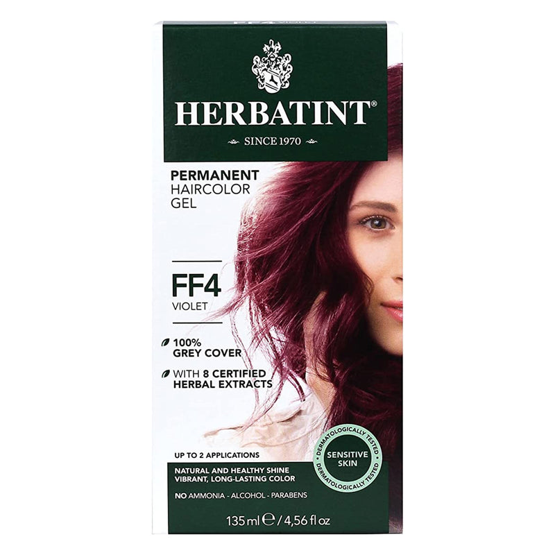 Herbatint Permanent Hair Color Gel Violet FF4 - DailyVita