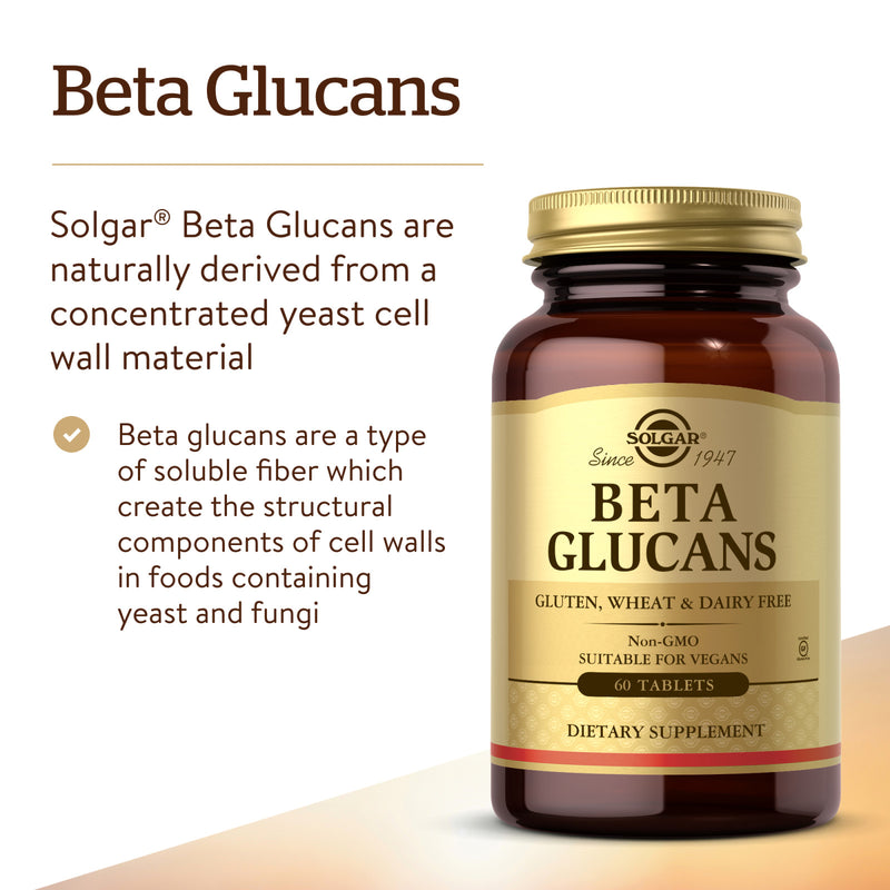 Solgar Beta Glucans 60 Tablets - DailyVita