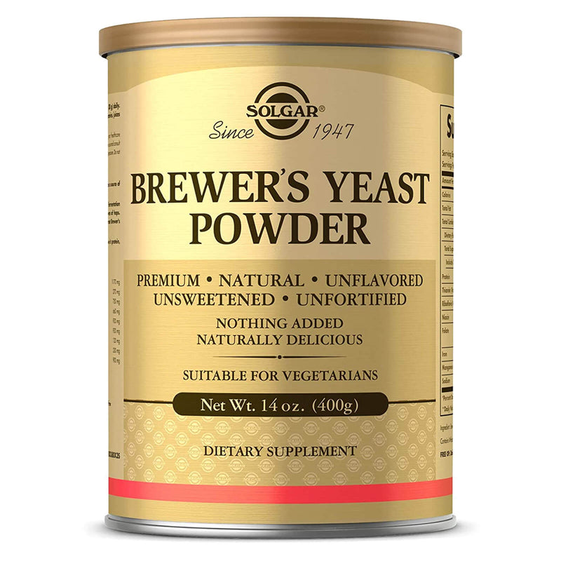 Solgar Brewer's Yeast Powder 14 oz - DailyVita