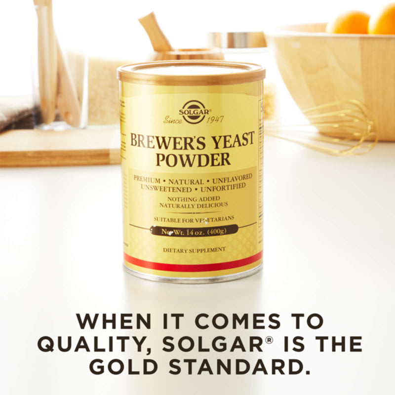 Solgar Brewer's Yeast Powder 14 oz - DailyVita