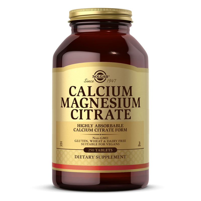 Solgar Calcium Magnesium Citrate 250 Tablets - DailyVita