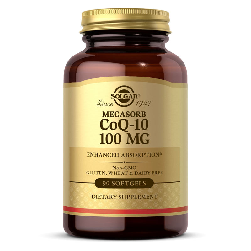 Solgar Megasorb CoQ-10 100 mg 90 Softgels - DailyVita