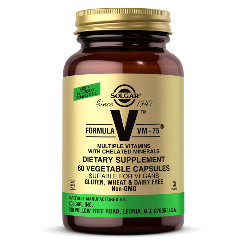 Solgar Formula VM-75 60 Vegetable Capsules - DailyVita