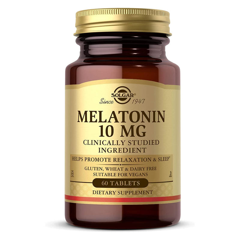 Solgar Melatonin 10 mg 60 Tablets - DailyVita