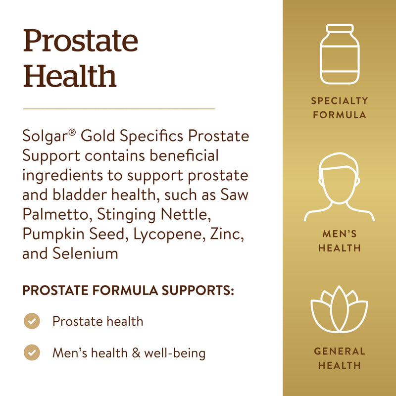 Solgar Prostate Support 60 Vegetable Capsules - DailyVita