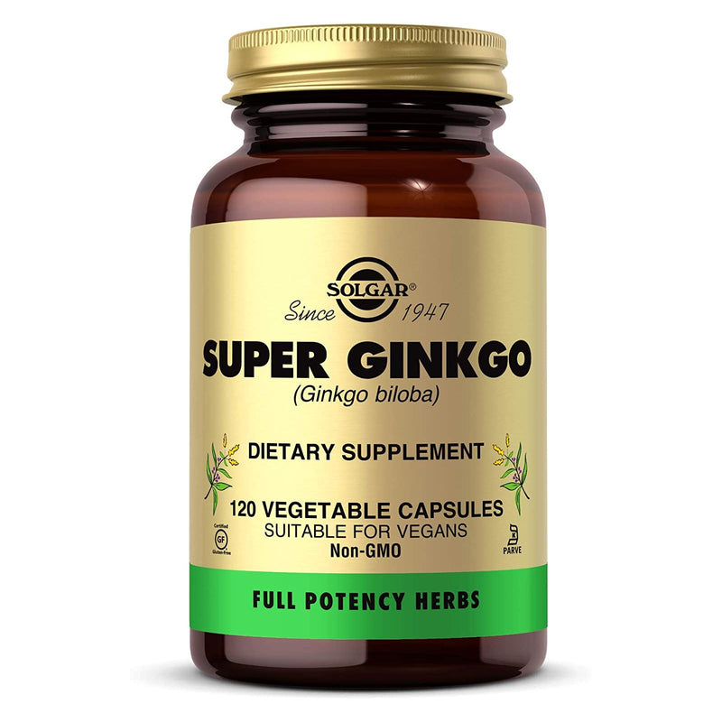 Solgar FP Super Ginkgo 120 Vegetable Capsules - DailyVita