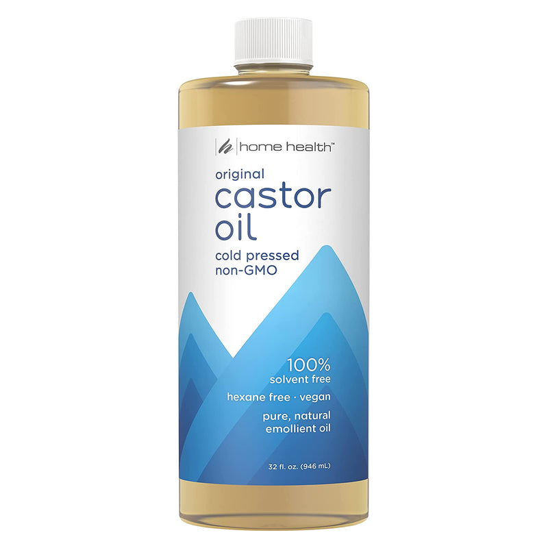 Home Health Castor Oil Cold Pressed and Cold Processed 32 oz - DailyVita