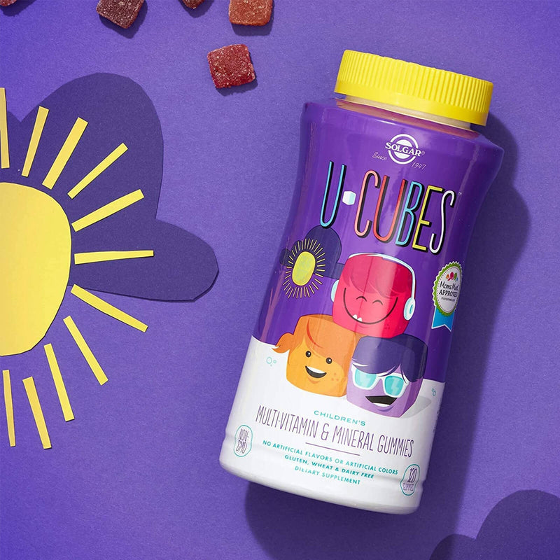 Solgar U-Cubes Children's Multi-Vitamin & Mineral 60 gummies - DailyVita