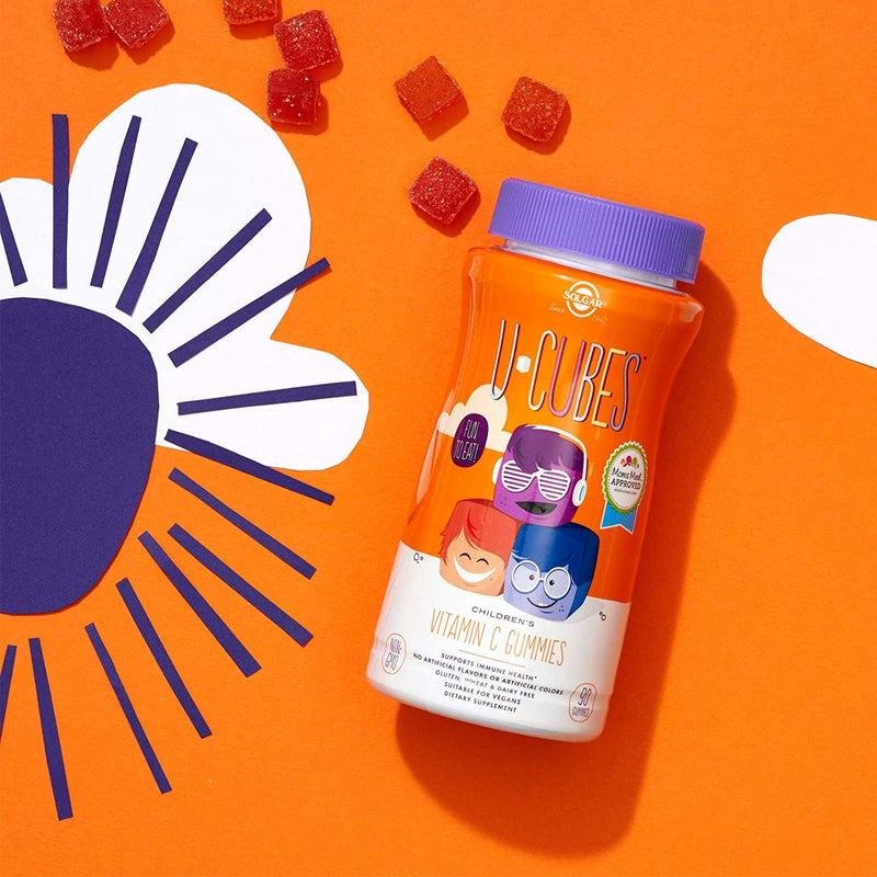 Solgar U-Cubes Children's Vitamin C 90 gummies - DailyVita
