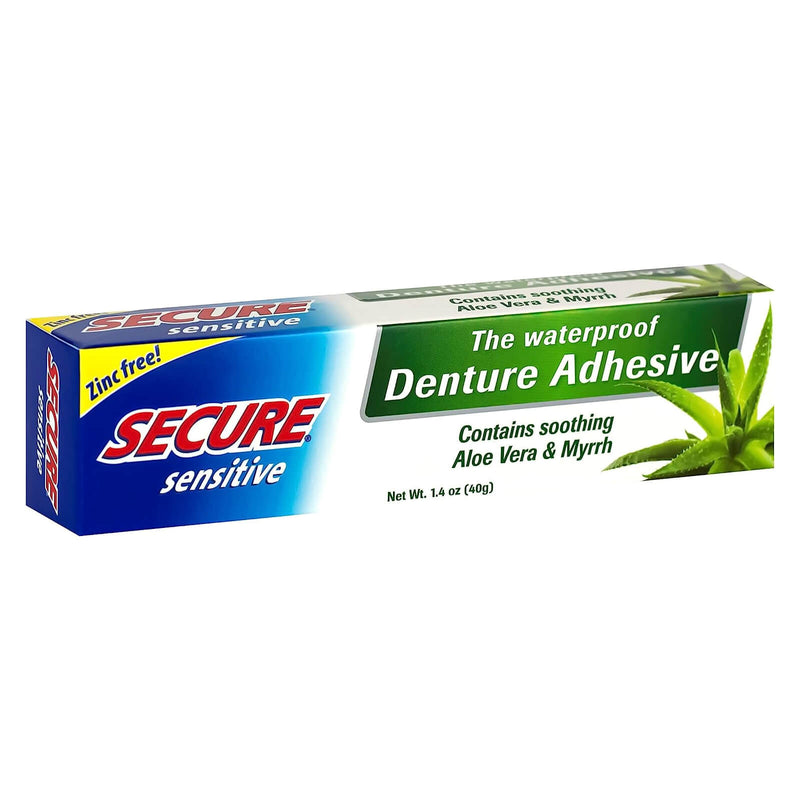 Secure Denture Adhesive Sensitive 1.4oz - DailyVita
