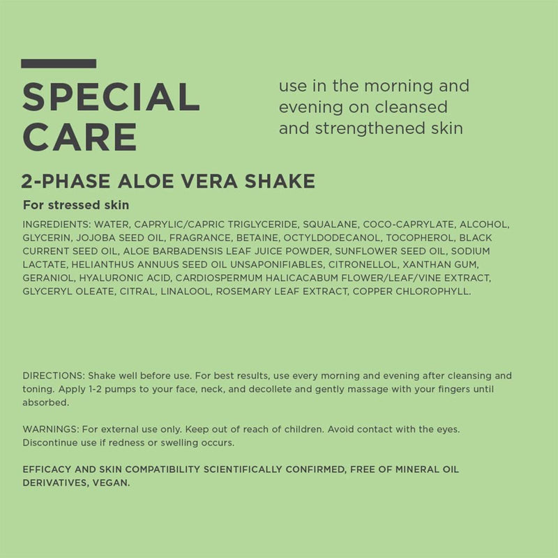 ANNEMARIE BÖRLIND -  BEAUTY ESSENTIALS 2 Phase Aloe Vera Shake 1.69 fl.oz. - DailyVita