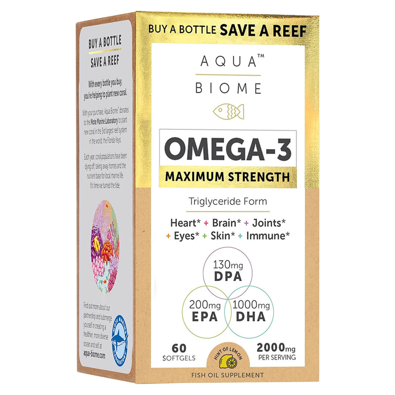Enzymedica Aqua Biome Maximum Strength 60 Capsules - DailyVita