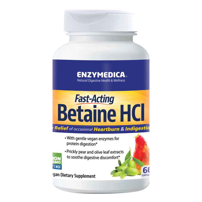 Enzymedica Betaine 60 Capsules - DailyVita