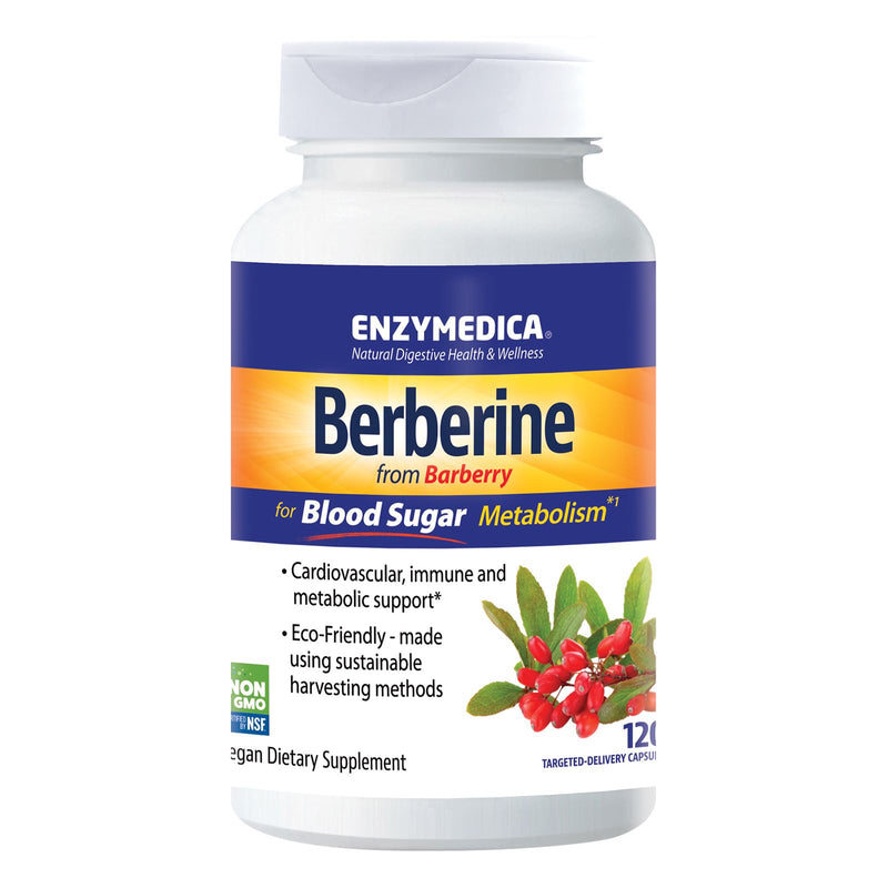 Enzymedica Berberine 120 Capsules - DailyVita