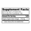 Enzymedica Apple Cider Vinegar 120 Capsules - DailyVita