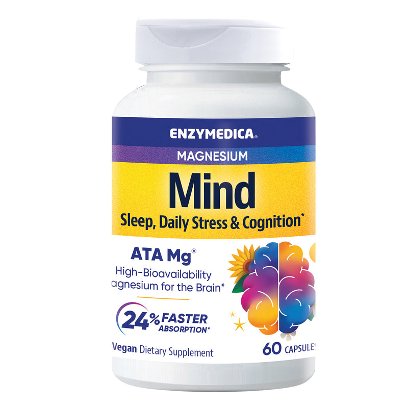 Enzymedica Magnesium Mind 60 Capsules - DailyVita