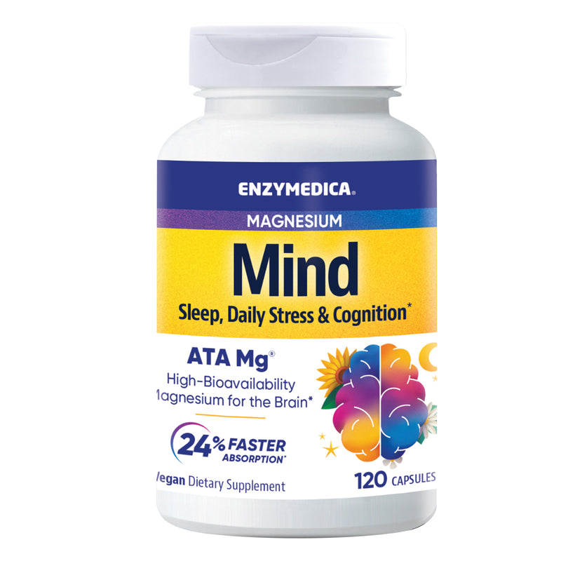 Enzymedica Magnesium Mind 120 Capsules - DailyVita
