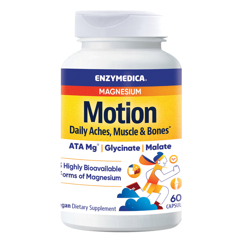 Enzymedica Magnesium Motion 60 Capsules - DailyVita