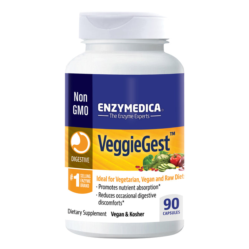 Enzymedica VeggieGest 90 Capsules - DailyVita