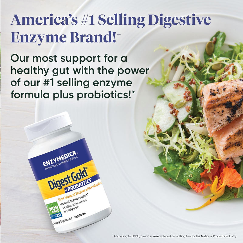 Enzymedica Digest Gold + Probiotics 90 Capsules - DailyVita