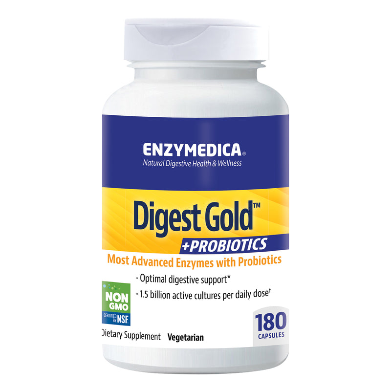 Enzymedica Digest Gold + Probiotics 180 Capsules - DailyVita