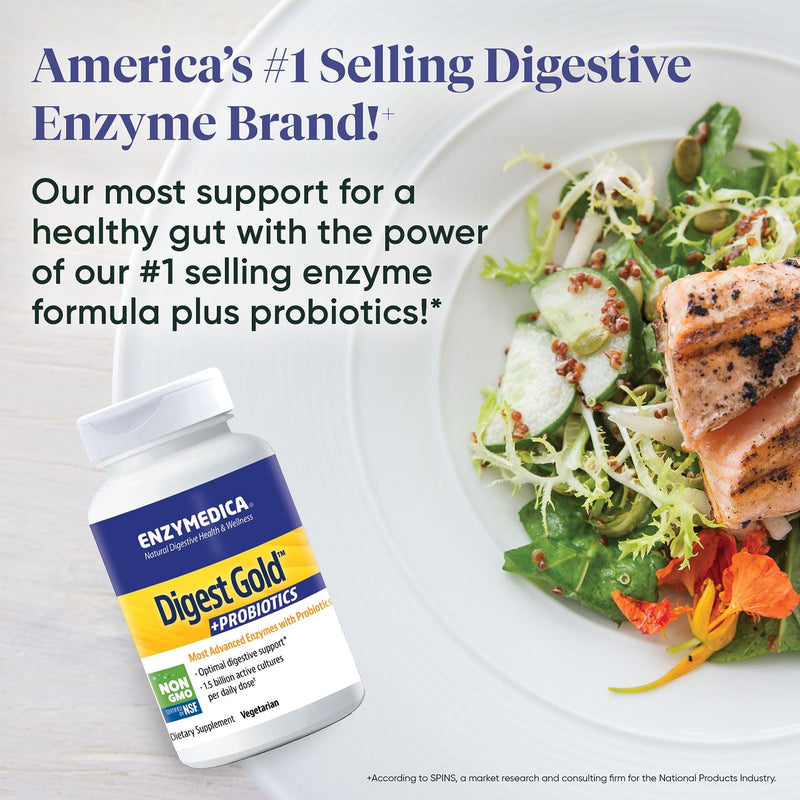 Enzymedica Digest Gold + Probiotics 45 Capsules - DailyVita
