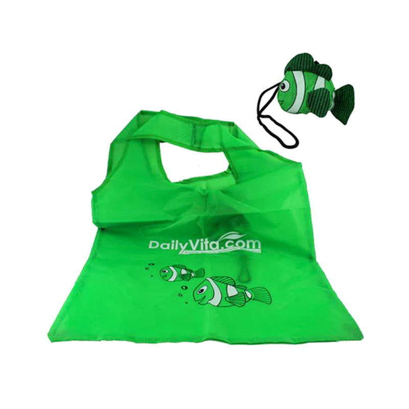 Cute Little Fish Fold up Reusable Shopping Tote/Shopping Bag - DailyVita