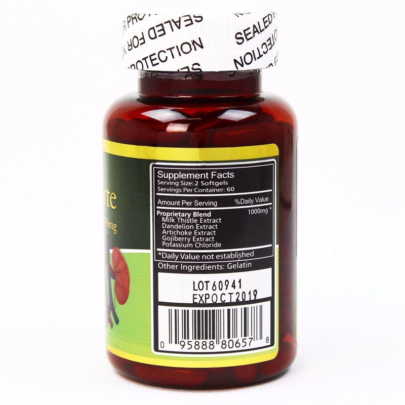 Woohoo Natural LiverKidn Forte Maintain Healthy Liver & Kidney Function 120 Sgels - DailyVita